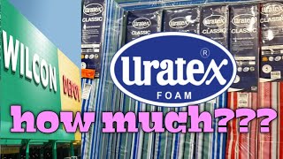 Wilcon depot mattress price uratex foam [upl. by Gairc]