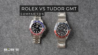 Rolex vs Tudor GMT Comparison [upl. by Akiner]