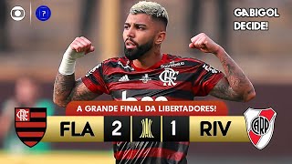 FLAMENGO X RIVER PLATE FINAL DA LIBERTADORES 2019 GLOBO HD 1080P [upl. by Lancaster]