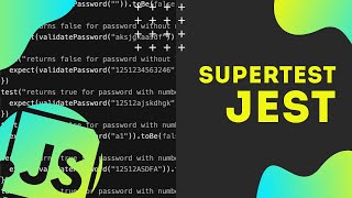 Testing Node Server with Jest and Supertest [upl. by Atikel]