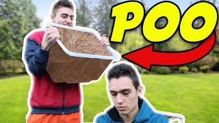 CRAZY POO PRANK ON BROTHER [upl. by Enhpad902]