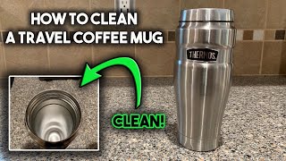 Clean a Travel Mug  How To [upl. by Pedrick]