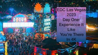 EDC 2023 Day 1 A Visual Journey 4k [upl. by Hancock]