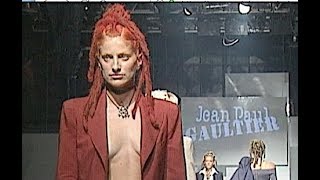 JEAN PAUL GAULTIER Spring Summer 1996 Paris Fashion Channel [upl. by Tory854]