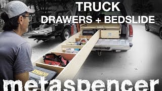 Building Truck Bed Drawers  BedSlide [upl. by Deyes710]