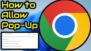 How To Allow Popups In Google Chrome  Windows 11 [upl. by Banwell]