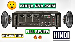 Ahuja SSA 250M amplifier full review and details [upl. by Jermayne986]