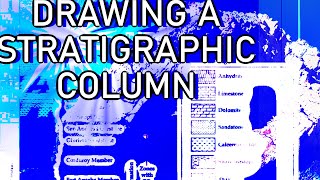 Drawing a Stratigraphic Column  GEOEPOCHS E4 [upl. by Esorbma]