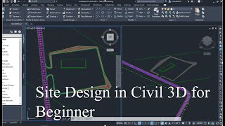 Site Design in Civil 3D for Beginner [upl. by Marlee]