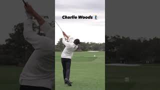 Charlie Woods’ swing is PURE 😮 [upl. by Ahsiekam]