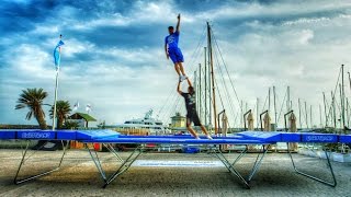 Worlds Best Trampoline Tricks in 4K Eurotramp [upl. by Yhtak]