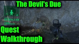 Fallout 4  Deathclaw Gauntlet Location  The Devils Due Walkthrough HD [upl. by Eekaz]