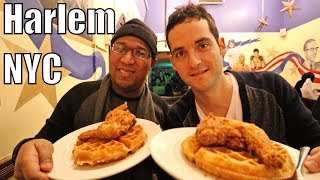 Harlem NYC Neighborhood Tour Soul Food amp More  Manhattan [upl. by Kippar]