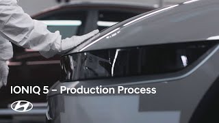 IONIQ 5  Production Process [upl. by Ahseikan]