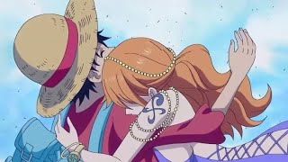 Luffy And Nami  AMV   Love Story [upl. by Durkin477]