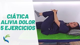 CIATICA 5 ejercicios para EVITAR EL DOLOR y PREVENIRLA  Fisioterapia  Fisiolution [upl. by Vas915]