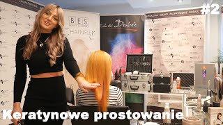 KERATYNOWE PROSTOWANIE WŁOSÓW  film szkoleniowy [upl. by Fruin]