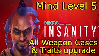 Far Cry 6 DLC 1 Vaas Insanity All Weapon Cases amp Traits Upgrade on Mind Level 5 [upl. by Oecile761]