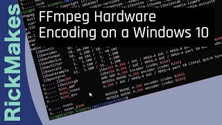 FFmpeg Hardware Encoding on a Windows 10 [upl. by Burrus393]