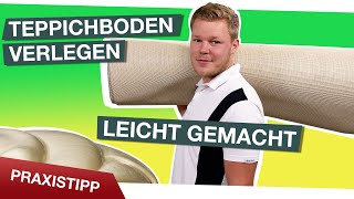 Teppich verlegen Eigentlich kein Problem aber … [upl. by Sitoel]