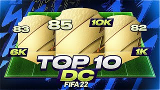 LOS 10 DELANTEROS BARATOS MAS CHETADOS DE FIFA 22 [upl. by Idhem847]