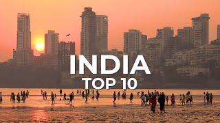 Top 10 Places to Visit in India  Travel Video Documentary [upl. by Ahsaten799]