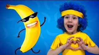 Banana  WOW Sesha family Kids Songs [upl. by Seymour]