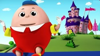 Humpty Dumpty Sat On A Wall  Nursery Rhymes  Kids Songs  3D Rhymes [upl. by Mukul]