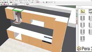 Kitchen Design Software  Pera 3D [upl. by Ecinaej]