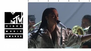 Rihanna  Stay  Love On The Brain  Diamonds Live From The 2016 MTV VMAs [upl. by Novar88]