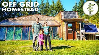 Homesteading Family Living OffGrid in a Spectacular Earthship [upl. by Ardnek]