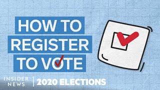 How To Register To Vote [upl. by Brookes]