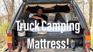 The Best Truck Bed Mattress for Truck Camping [upl. by Araek]