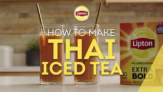 Lipton Thai Iced Tea Recipe [upl. by Leeke]