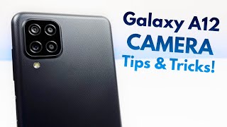 Samsung Galaxy A12  Camera Tips amp Tricks [upl. by Forta]