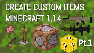 Easily Create ANY Custom Item PT1  Minecraft 116✔️ Data Pack Tutorial [upl. by Noiramaj]