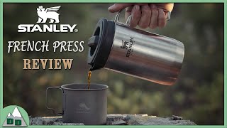 Stanley Boil amp Brew French Press  Camp Coffee Maker Review [upl. by Odlabu]