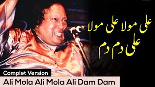 Ali Mola Ali Dam Dam  Nusrat Fateh Ali Khan  Best Qawwali [upl. by Nagad]