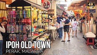 Ipoh Old Town Walking Tour Step Back in Time  Perak Malaysia  4K [upl. by Atiuqer399]