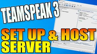 How To Set Up amp Host Your Own TeamSpeak 3 Server [upl. by Llenoil249]