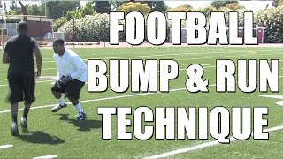 The Bump and Run Technique with TJ Ward [upl. by Ettenig]