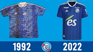 Racing Strasbourg Kit History  19922022 [upl. by Aliahs]