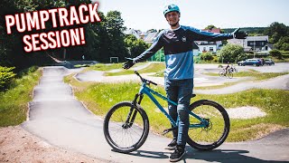 PUMPTRACK MTB SESSION  Fahrtechnik amp Challenges [upl. by Modnarb908]