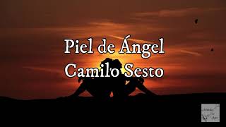 Camilo Sesto  Piel de Ángel Letra [upl. by Noryd]