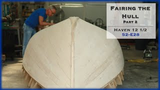 Fairing Compound and Wood Keel Fairing S2E28 [upl. by Mickey973]