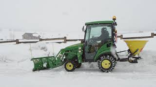 How To Remove Snow 3 Different Ways  John Deere Tips Notebook [upl. by Jehius]