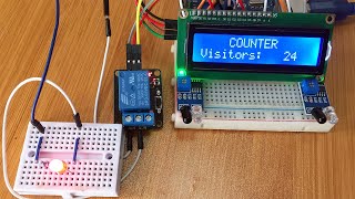 Bidirectional Counter using IR sensors and Arduino [upl. by Solahcin639]