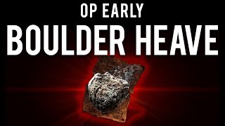 Dark Souls 3  Overpowered quotPyromancerquot Early Boulder Heave  Flynns Ring [upl. by Ahsiral]