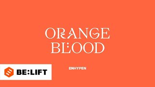 ENHYPEN 엔하이픈 ‘ORANGE BLOOD’ LOGO TRAILER [upl. by Yvon]