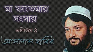 আসলাম হাবিব । মা ফাতেমার সংসার । VOL 3 । বাংলা ওয়াজ Ma fatemar songsar bangla waz by Aslam Habib [upl. by Klemperer]